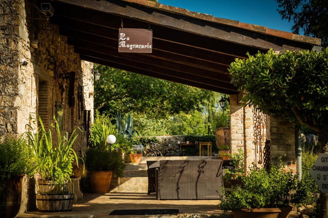 Logis Des Magnans -Les Terrasses Du Coutach - Bed & Breakfast Sauve Exterior photo