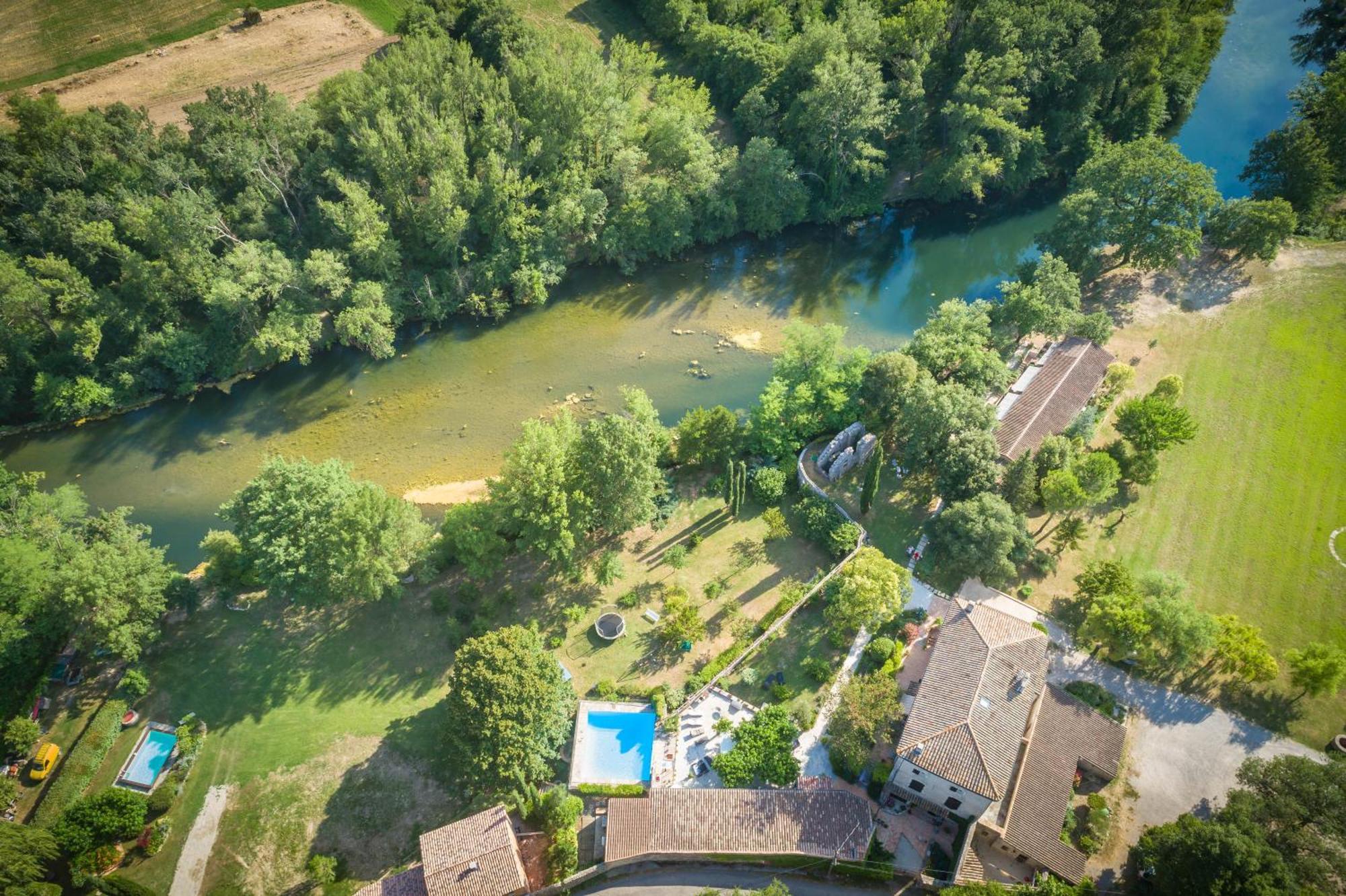 Logis Des Magnans -Les Terrasses Du Coutach - Bed & Breakfast Sauve Exterior photo